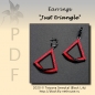 Preview: Tutorial Earrings "Just triangle"