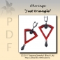 Preview: Tutorial Earrings "Just triangle"