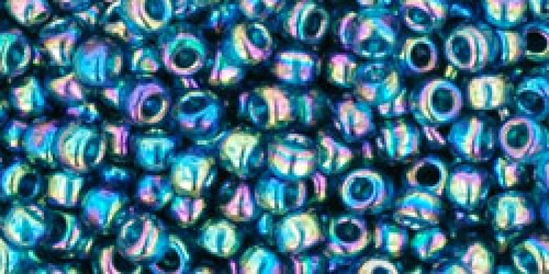 TR-08-167BD Transparent-Rainbow Teal, 10g